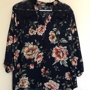 Floral blouse